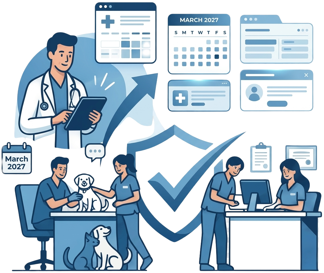 Xonvet CMA compliance dashboard for UK independent veterinary practices
